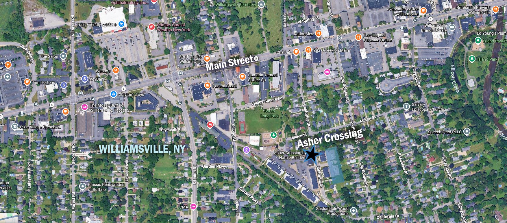 Asher Crossing Map