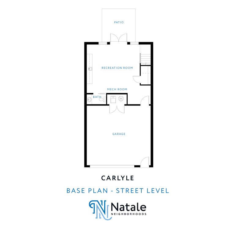 Carlyle - Base Floor Plan - Street Level