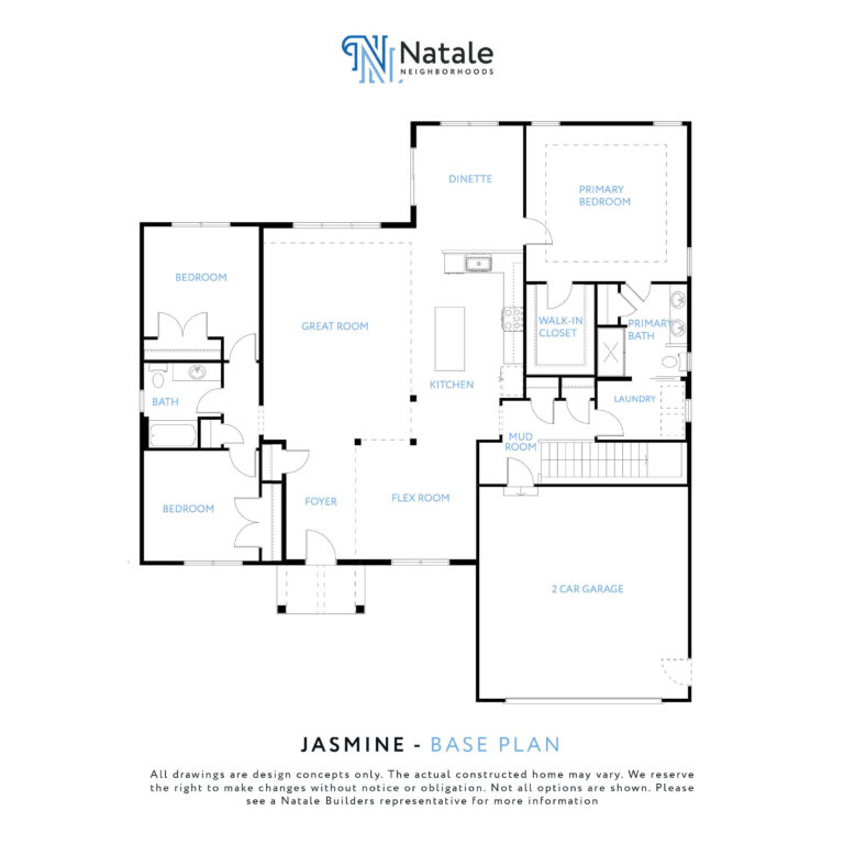 Jasmine Floorplan - Base Plan
